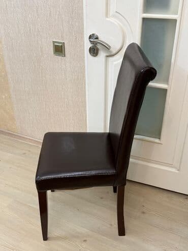 Taburetlər: Qonaq otağı üçün, Açılmayan, Dördbucaq masa, 6 stul — 6