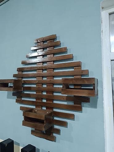 bağ üçün əşyalar: Dördbucaq masa, Açılmayan, Skameykalar ilə, Taxta — 4