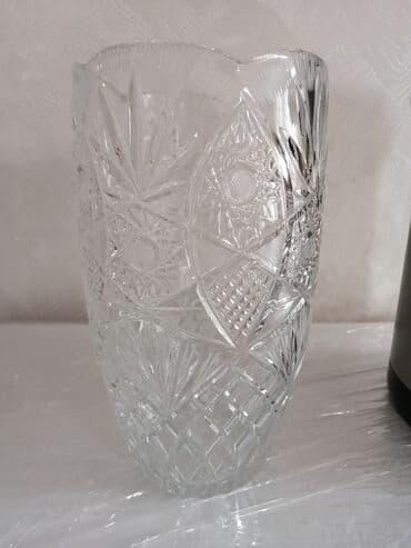 Temiz xrustal qab Guldan