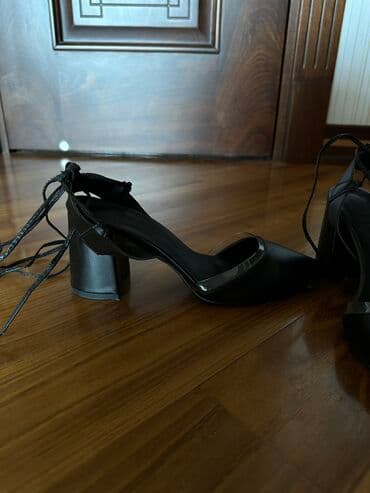 Tuflilər: Tuflilər, Ölçü: 38, rəng - Qara, Yeni — 2