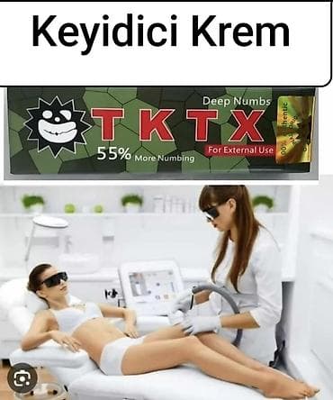 tatto: Yüksek keyidicilik gucune malik olan Orginal TKTX 55% kremi Kiçik — 3