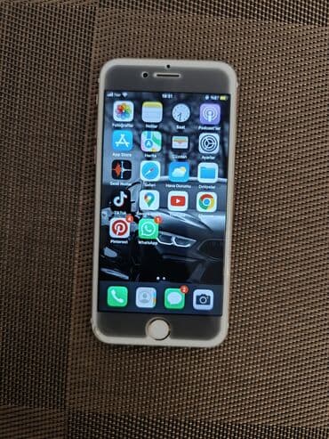 айфон 7 плюс бу: IPhone 6s, 32 GB, Rose Gold, Barmaq izi — 1