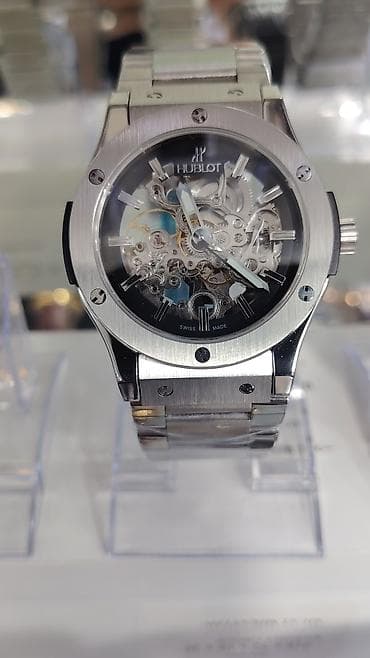 Наручные часы: Hublot kişi qol saatları – Swiss Made mexanika - Korpus: fırçalanmış — 3