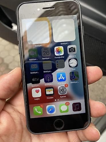 IPhone 7, 256 GB, Jet Black, Barmaq izi