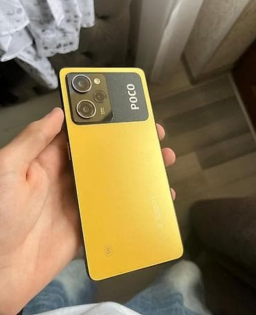 poco c51: Poco X5 Pro 5G, 256 GB, rəng - Sarı, Sensor — 5