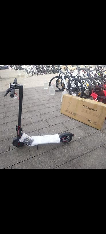 elektrikli drift scooter: Elektrik skuter – qatlana bilən şəhər modeli - Kompakt və qatlanan — 1