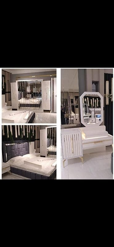 угловой шкаф купе: Двуспальная кровать — 1