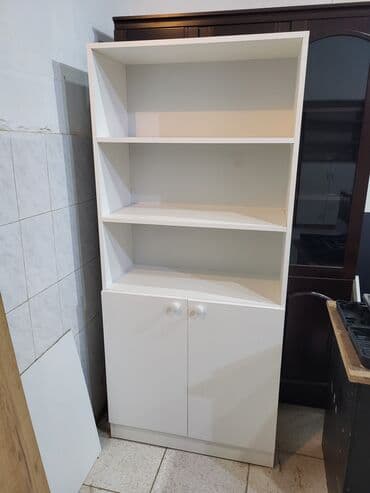 bərbər şkafı: Ofis dolabi Yenidir. hundurluk 180 sm en 80 sm derinlik 35 sm unvan — 2