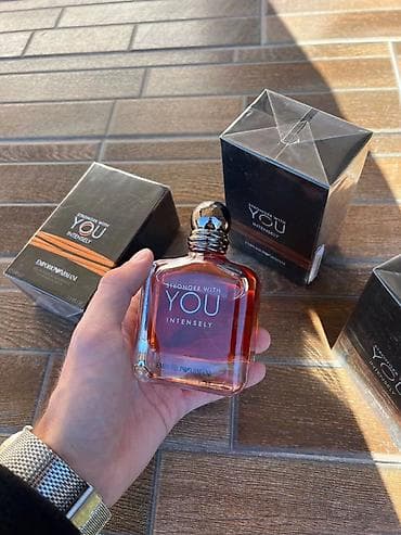 Emporio Armani Stronger With You Intensely – kişi üçün eau de