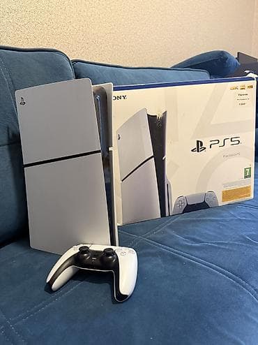 playstation plus: Ps5 4 aydı alinib 1 tb yaddas hesabda var icinde qiymetde razilasmaq — 4