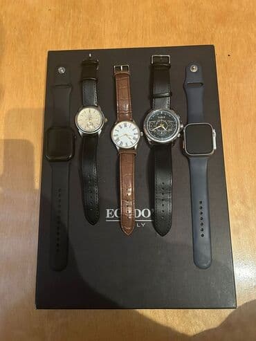 ct8 max smart watch: Yeni, Qol saatı, Tissot, rəng - Qara — 1