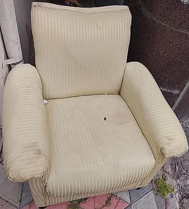 İşlənmiş, Kreslo, Parça, Kredit yoxdur, Ödənişli çatdırılma