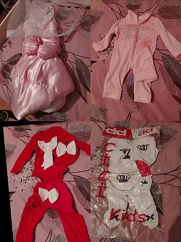 doona ikinci el: Uşaq dəsti, Qız üçün, 0 - 3 ay — 1