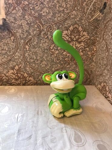 i̇nteraktiv oyuncaq itlər: Musiqili əyləncəli diqqət cəmləmək üçün oyuncaq. Meymun gezir baş ve — 4