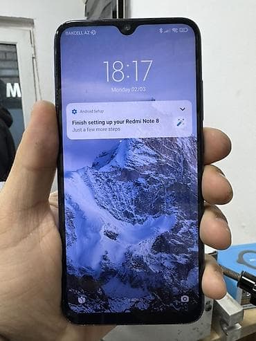 telefon aliram: Xiaomi Redmi Note 8 (mavi) Hecbir problemi yoxdu 4/64Gb - Ekran: 6.3" — 1