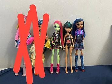 oyunca: Продаются 5 кукол Monster High в отличном состоянии. Все куклы были — 1