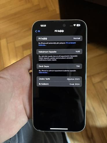 IPhone 15, 128 GB, Sarı, Barmaq izi, Sənədlərlə, Face ID