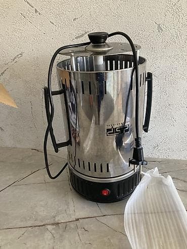 cappuccino aparati: Vertikal kabab aparatı, 12 şişli, Termostatsız, İşlənmiş — 1