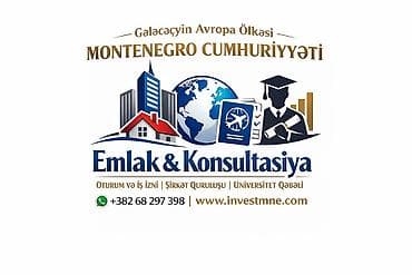 Peyk antenalarının quraşdırılması: Monteneqro Cümhuriyyəti – Emlak & Konsultasiya xidməti Xidmətlər — 1