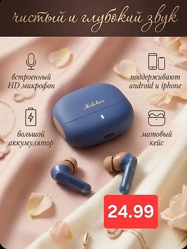 13 pro max 2 ci el: Yeni Simsiz (Bluetooth) Qulaqcıqlar, rəng - Mavi — 1