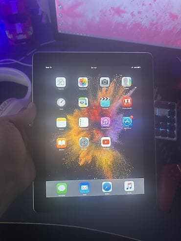Apple iPad: İpad 4 16gb İdeal vəziyyətdədir. Cızığı falan heçnəyi yoxdur — 1