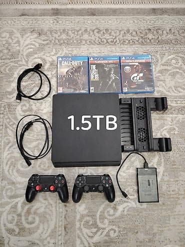 Xbox Series S: 🎮 PS4 Slim 1TB Tam Set – 2 Pult + 3 Oyun + Aksesuarlar 🎮 Satılır — 1