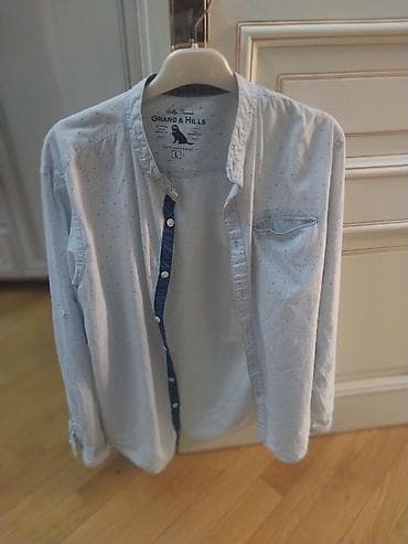 Köynək, L, rəng - Mavi