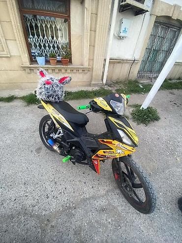moped baqaji: Sport üslubunda şəhər motosikleti/ Senedlidir,prablemsızdır Ustundekı — 1