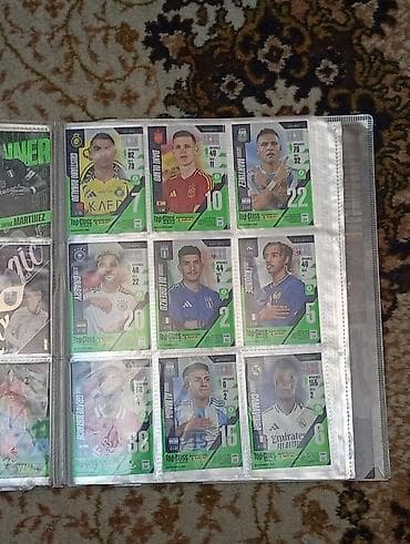 Panini-nin orijinal TOP CLASS kartları albom garışıq satılır albomun — 10