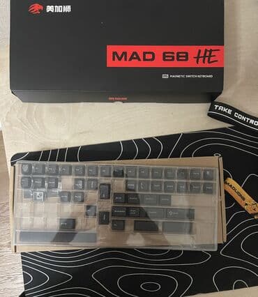 steelseries apex m400: MAD 68 HE – maqnit switchli kompakt mexaniki klaviatura dəsti — 4
