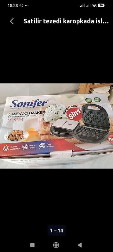 odun almaq: Sonifer firması 5 birində toster şirniyyat bişir tezedi islənməyib — 4