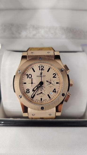 Наручные часы: Hublot kişi saatları – avtomatik mexanizmli, kronoqraflı modellər — 1