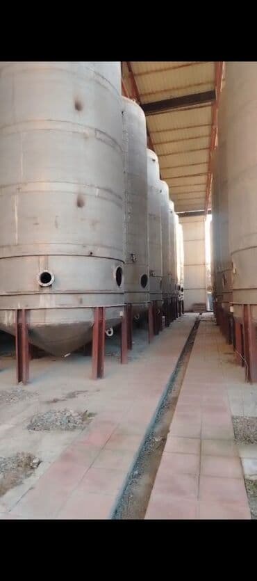 Çən, bak, резервуар, танк. Paslanmayan nerj materialdan ibarətdir