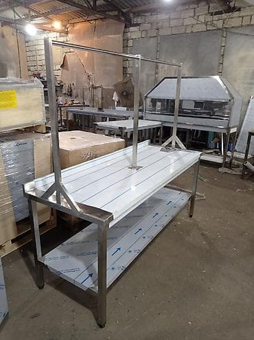 Paslanmayan poladdan (AISI 304/430) istehsal olunan peşəkar ət emalı