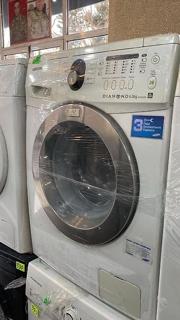 Su qızdırıcı kranlar: Paltaryuyan maşın Samsung, 6 kq, Avtomat, Qurutmasız — 1