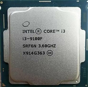 Intel Core i3-9100F prosessor PROBLEMSIZDI - Model: Intel Core