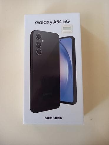 Samsung Galaxy A54 5G, 128 GB, rəng - Qara, İki sim kartlı lalafo.az -da Samsung Galaxy A54 5G, 128 GB, rəng - Qara, İki sim kartlı