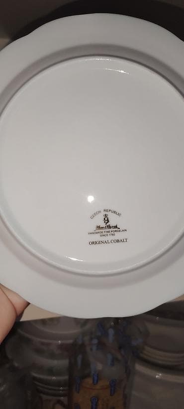 Süfrə qab-qacaqı: Boşqablar, 12 ədədli dəst, Şüşə — 5