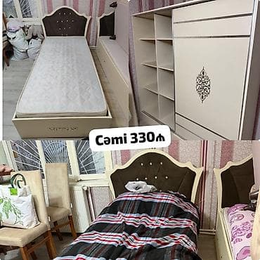 İki eded bazali matrasli kravat. Dolab. 330azn hamisi bir yerde ünvan