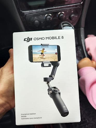 DJI Osmo Mobile 8 – smartfonlar üçün 3 oxlu əl stabilizatoru Orjinal