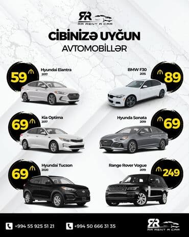 Günlük, Hyundai, Depozitlə, Depozitsiz