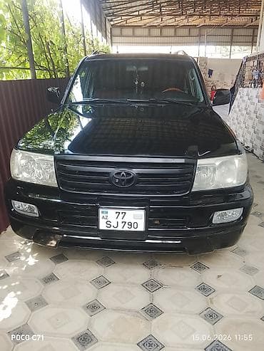 prius 30 disk: Toyota Land Cruiser (100 seriyası) – qara rəngli, tam ölçülü off-road — 8