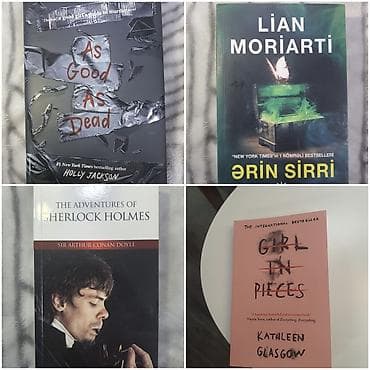 Ərin sirri 7 azn qalanları 6 azn Satılır: 4 ədəd bədii ədəbiyyat