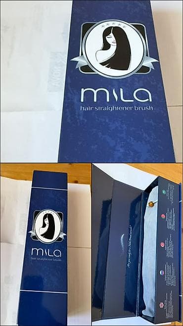 yeni modemler: Mila Hair Straightener Brush – saç düzləndirici daraq.Təzədir.Satilir — 3