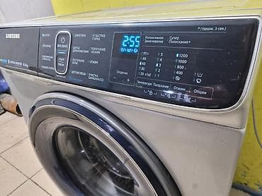 Техника и электроника: Стиральная машина Samsung, 8 кг, Б/у, Автомат, Есть сушка, Нет кредита, Платная доставка — 3