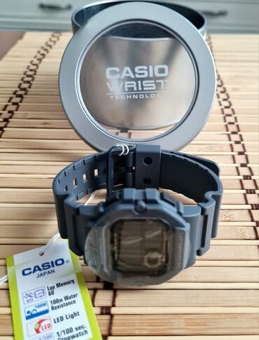 купить золотые часы бу: Yeni, Qol saatı, Casio, rəng - Qara — 12