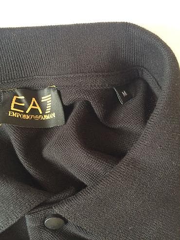 Polo köynək, Ea7, M, rəng - Qara — 5