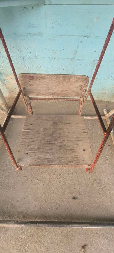 uşaq beşikler: Oturacaq-yelləncək, Zontiksiz, Metal — 3