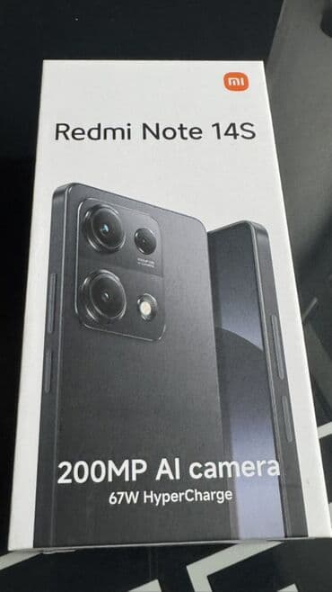 infinix gt 10 pro qiyməti: Məhsul: Xiaomi Redmi Note 14S (qutusu ilə) - Rəng: açıq mavi - Ekran — 4