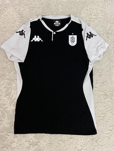 qara jaket: RAZMER (M) Kappa brendinin orijinal futbol köynəyi. Qara-ağ rəng — 1